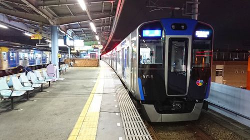 帰りの電車が第4編成だったんでスマホを取り出しスチルとムービー(苦笑) 阪神5700系 #4