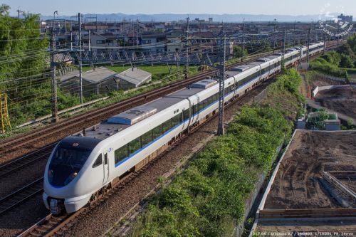 JR西日本683系W33+V34編成 ”特急サンダーバード” リニューアル塗装 東海道本線(名神クロス)