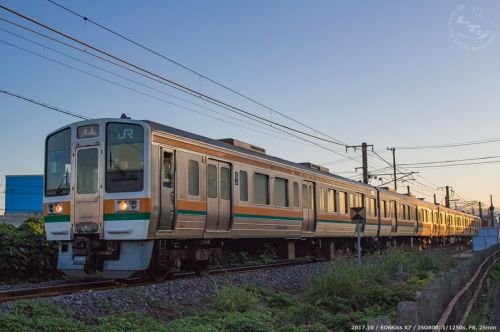 JR東海 神領車輌区211系5000番台K5編成 亀山-四日市(関西本線)
