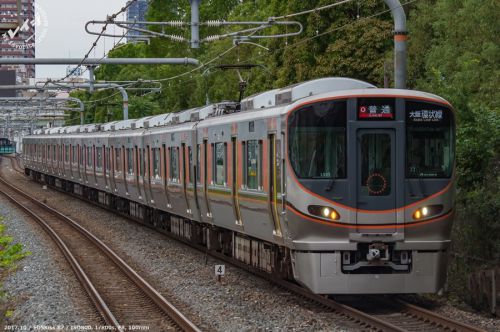 JR西日本 323系 吹田総合車両所森ノ宮支所 LS05編成 (大阪環状線)