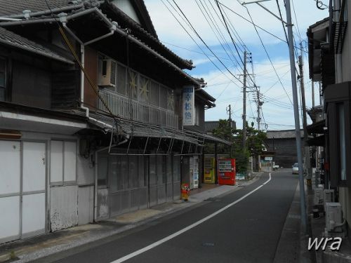 JR椎田駅前~旧椎田町中心部(椎田宿)を行く(福岡県築上町)