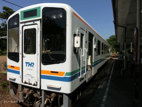 その27・浜松紀行─天竜浜名湖鉄道都築駅にて。