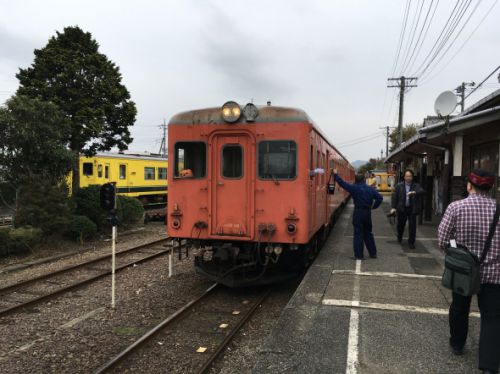 ハロウィン列車 運転中