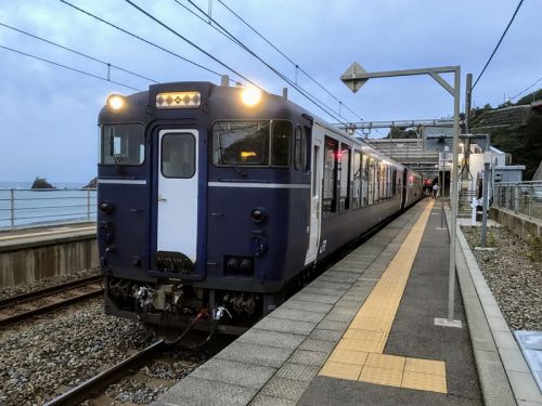 JR東日本週末パスの旅~越乃Shu*Kura(青海川駅編)