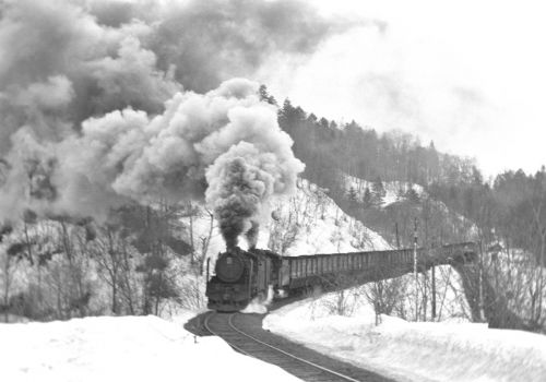 夕張鉄道 さよなら撮影会の錦沢で96重連が吠えた(12)