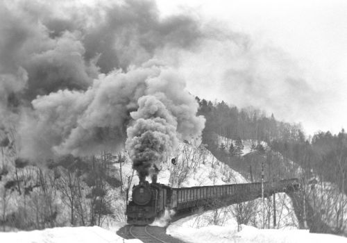 夕張鉄道 さよなら撮影会の錦沢で96重連が吠えた(13)