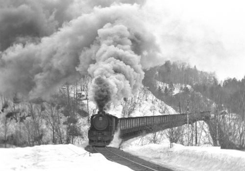 夕張鉄道　さよなら撮影会の錦沢で９６重連が吠えた（１５）