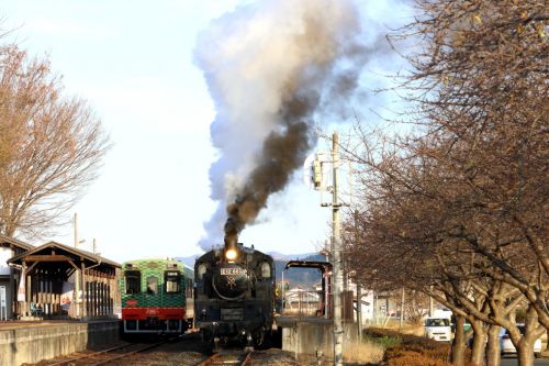 白と黒 - 2019年・真岡鉄道 -