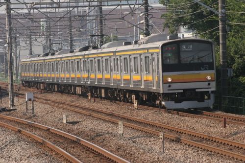 通勤電車シリーズ 205系 36 南武線 ナハ4編成のモハユニット交換