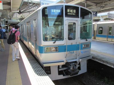 小田急1000形(ワイドドア) 小田急小田原線各駅停車新松田行き