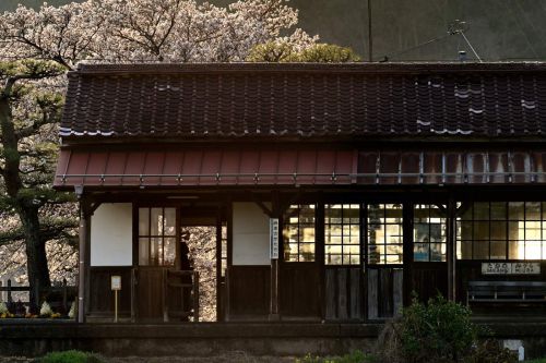 のたりと春 その17 美作滝尾駅④ 駅在りて