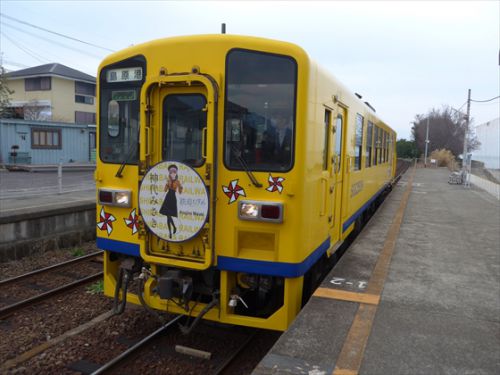 九州駅巡り22冬-総仕上げ編(37) 島原鉄道線 大三東駅 ~有明海に一番近い駅~