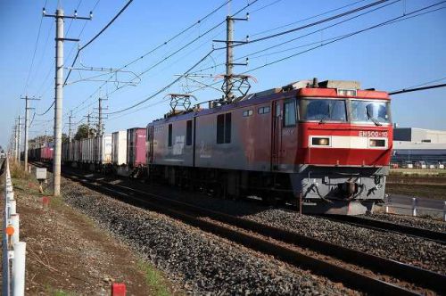 2016年11月撮影「貨物列車」