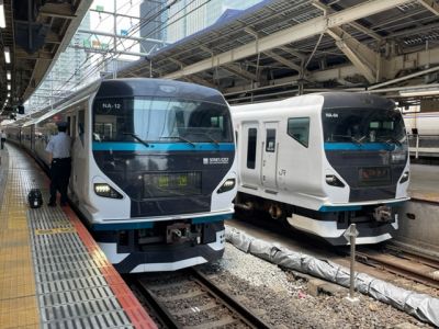 2022年6月4日東京駅にて