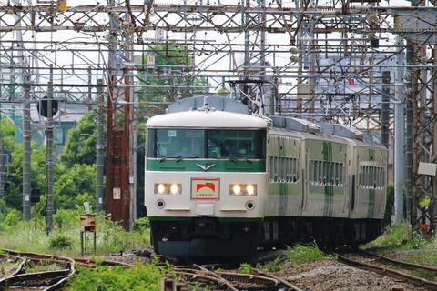 浜川崎界隈263-1(185系鉄道開業150年記念号貨物線ツアー)