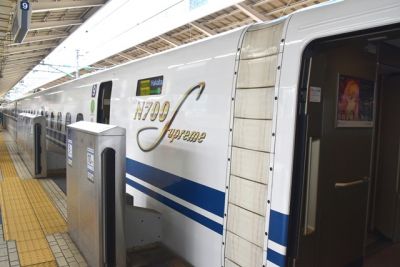 東海道新幹線N700Sのグリーン車に乗りました