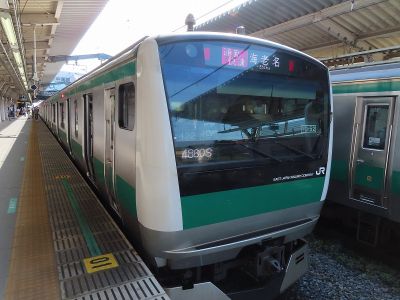 JR東日本E2333系7000番台 JR川越線通勤快速海老名行き