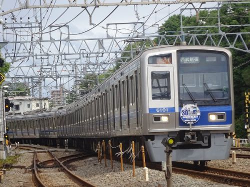 西武鉄道 6000系 登場30年を記念して6101FにHM