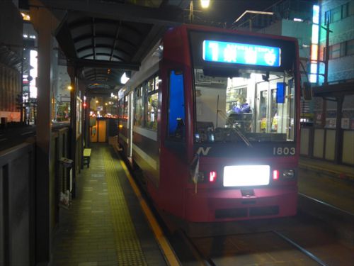 九州駅巡り22冬-総仕上げ編(42) 長崎電気軌道1号系統 (五島町停留場→崇福寺停留場) ~一日乗車券購入の際はご注意を~