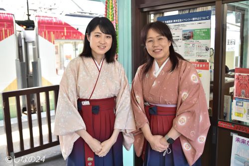 別所温泉観光駅長
