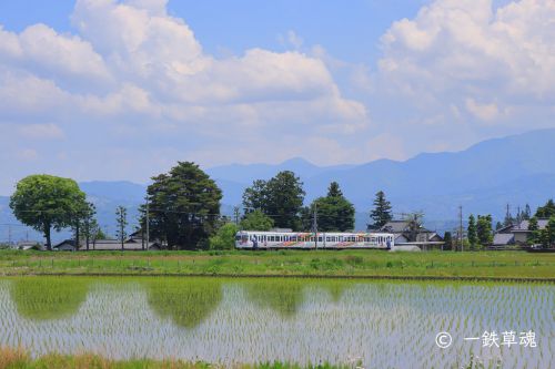残したい松本平の鉄道風景