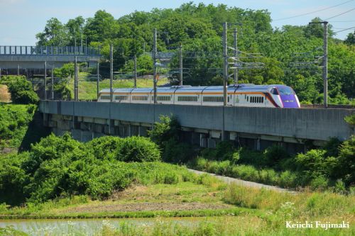東北新幹線撮影① 単独運用のつばさ E3系L53編成