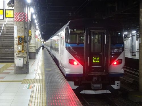 上野駅地平ホーム 発着するレアな列車たち part4 E257系2000番台