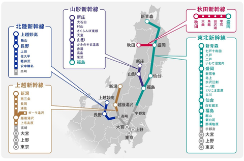 【JR東日本】「どこかにビューーン!」発表。JRE POINTを使って4つの候補駅からどこかへランダムに往復できる企画(2022年12月~)