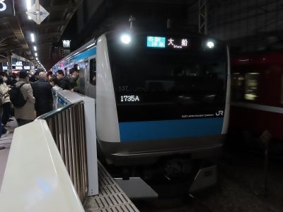 JR東日本E233系1000番台 根岸線各駅停車大船行き