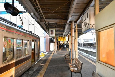 阿武隈急行 梁川駅