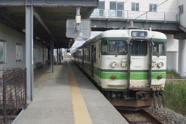 羽後本荘駅橋上駅舎化キネン乗り継ぎ(その3)