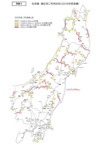 【JR東日本】利用の少ない線区の経営情報を発表。陸羽東線・鳴子温泉~最上間では営業係数が22149(2020年度)に