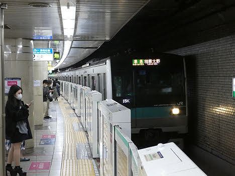 小田急電鉄　準急　相模大野行き1　E233系2000番台(平日夕方運行)