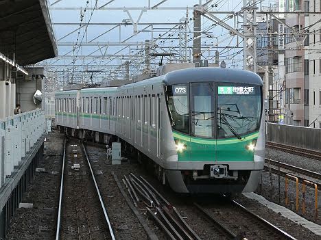 小田急電鉄 準急 相模大野行き2 東京メトロ16000系(平日夕方運行)