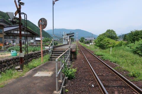 長良川鉄道 上万場駅