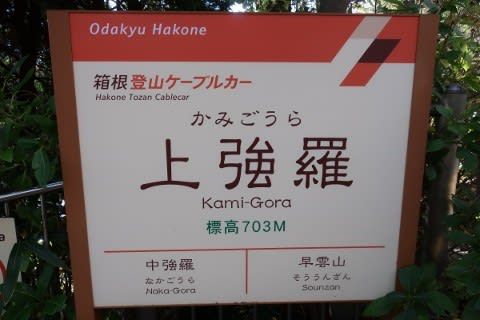 箱根登山鉄道 上強羅駅