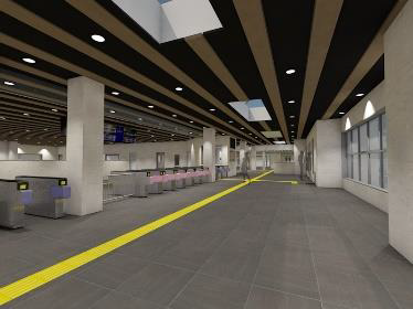 【南海・泉北】中百舌鳥駅東改札口は9月17日(土)供用開始。2024年4月頃にはホームドア設置も
