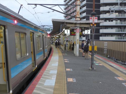 山陰駅巡り22夏-京都兵庫鳥取編(16) 奈良線・京都市営地下鉄東西線 六地蔵駅 ~複線化も含めた移転・拡張工事中~