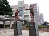 駅前モニュメント827 京成ユーカリが丘駅 「歡び」&コアラの銅像群 他