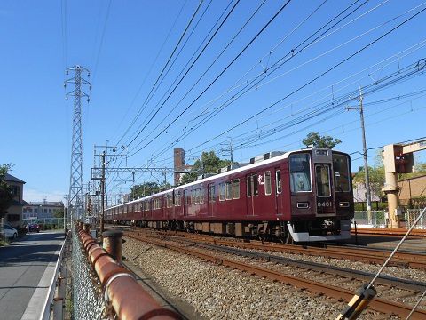 (父)のサイクリング撮影記(62)・・マルーン号で阪急正雀車庫観察と、界隈で撮影(2)