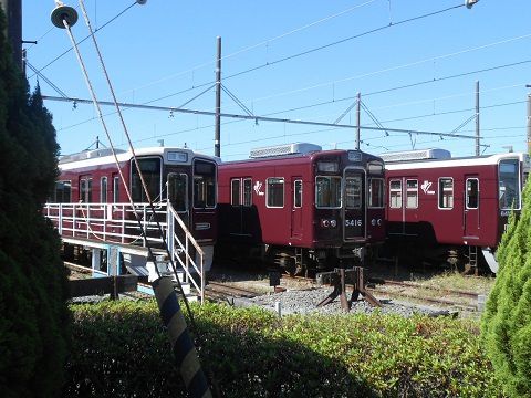 (父)のサイクリング撮影記(62)・・マルーン号で阪急正雀車庫観察と、界隈で撮影(3)