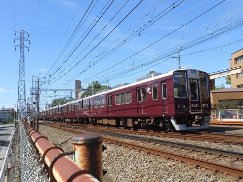 (父)のサイクリング撮影記(62)・・マルーン号で阪急正雀車庫観察と、界隈で撮影(4)