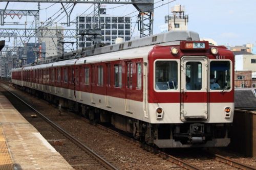 近鉄今里駅 奈良線、大阪線急行・特急ひのとり 等