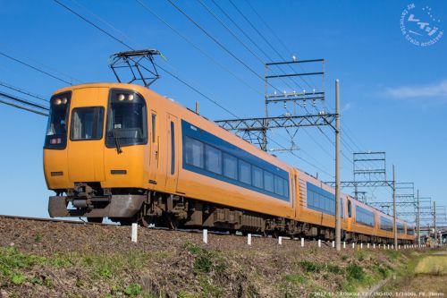 近鉄22000系 ace オリジナルカラー 近鉄名古屋線(桑名ー近鉄四日市)