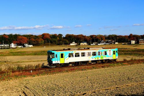秋の終り!北条鉄道