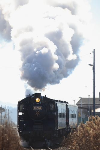 七井駅出発