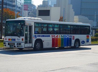 2017年11月2日両備バス 玉野渋川特急(岡山駅~ダイヤモンド・瀬戸内マリンホテル)