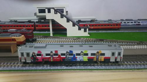 ルパン三世ラッピングトレインと711系赤電車も!!