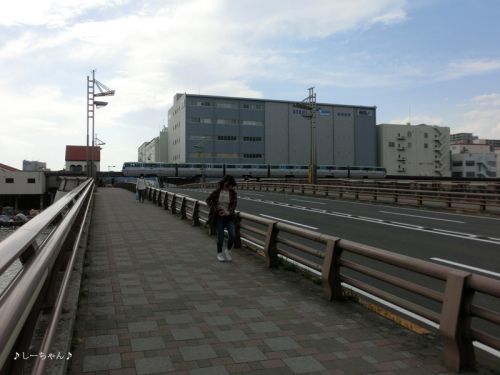 その12・休日おでかけパス─続・東京モノレール大井競馬場前駅にて。