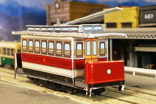 壁際鉄道にも京都電気鉄道チンチン電車